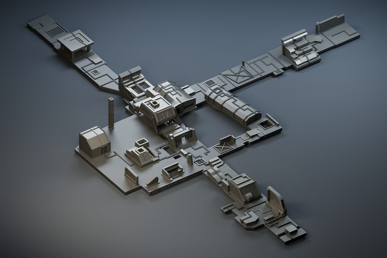 Complete asset — native 4K render